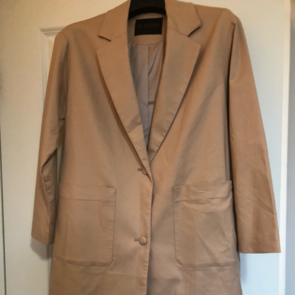 Long beige coat